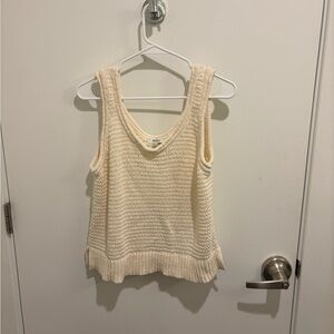 Madewell crochet tank top | like new